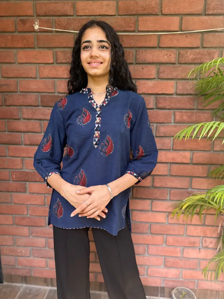 blue short kurti 3.webp