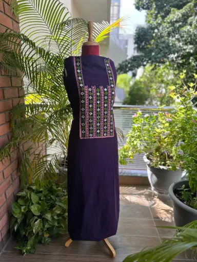 Purple Kurti 